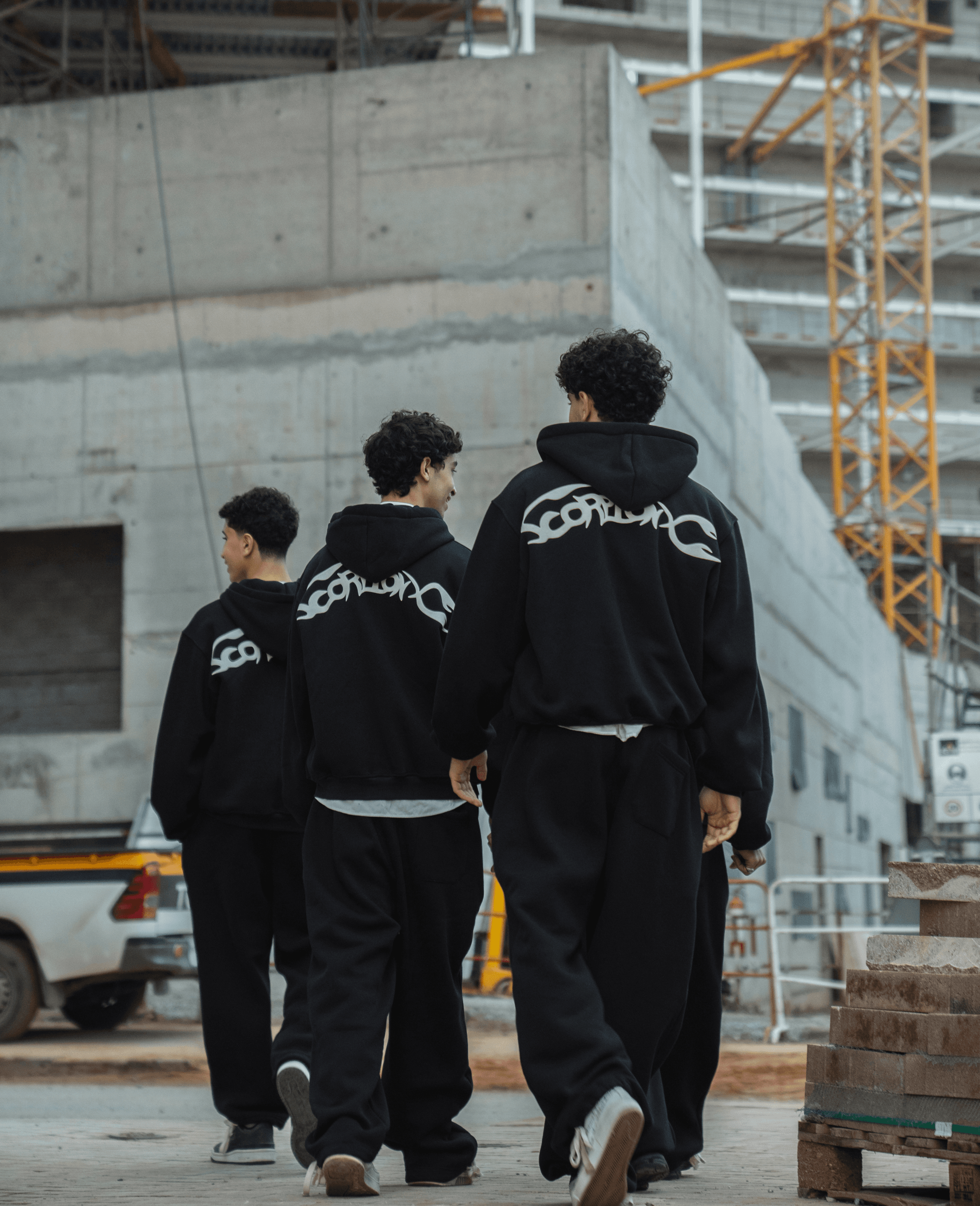 SCORPIONX ZIPUP HOODIE MIDNIGHT BLUE - Additional Image 3